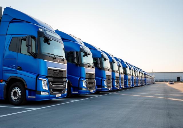 Nowoczesna flota ciężarówek EXPDEAL SP Z O O
